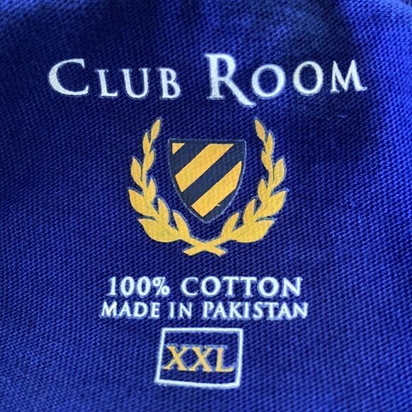 Club Room Blue shirt sleeve shirt XXL NWT - Picture 2 of 5